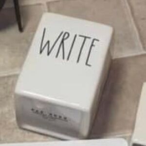 Rae Dunn ‘Write’ pen holder